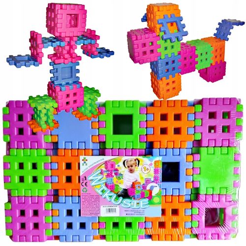  WAFFLES CONSTRUCTION BLOCKS WIKUSIE CUBE 90 EL PL