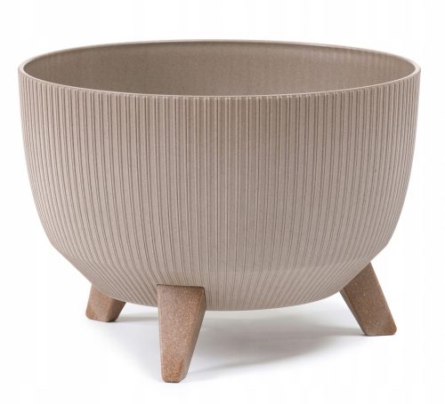  Flowerpot Lamela 33 cm x 33.2 x 18.5 cm Diameter 33.2 cm Plastic Cream, brown and beige tones