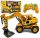  AIG Truck Power remote-controlled excavator, yellow