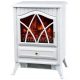 Freestanding fireplace with heating function, electric Ferretti black 1800 W 41 x 54 x 28 cm