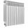 ALUMINUM RADIATOR KFA GAVIA 500 4 fins