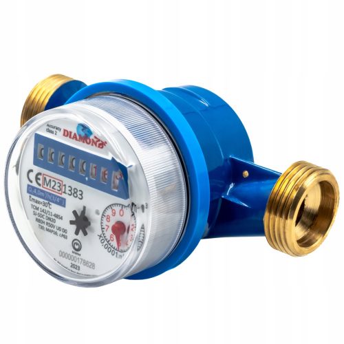 ANTIMAGNETIC WATER METER DIAMOND 3/4" 4.0m3/h.