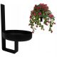  CLASSIC WALL FLOWER STAND WITH BLACK STAND