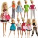  Set of clothes: Doll dresses + handbags