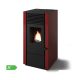  Eva Calor single-function steel pellet stove 9 kW