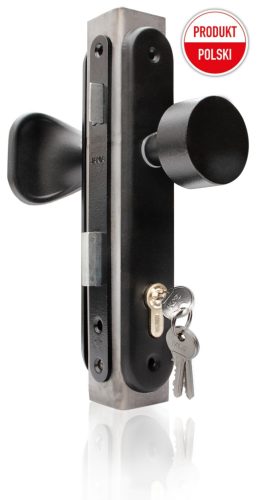 Locks for gates and doors - knob handle lock insert set 40x40