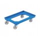 TROLLEY FOR EUROCONTAINER 60X40 BLUE