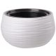  Form-Plastic flowerpot 32 cm x 32 x 20 cm diameter 32 cm plastic white