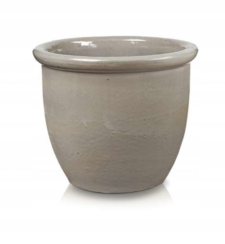  Polnix flowerpot 32 cm x 40 x 32 cm diameter 40 cm ceramic cream