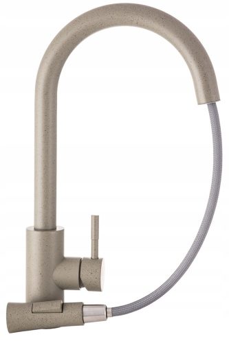 Granitan Snake Slim beige stand kitchen faucet