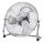 Clatronic VL 3730 circulation fan, silver/grey