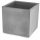  Kadax flowerpot 40 cm x 40 x 39 cm, plastic in grey and silver