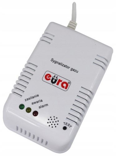  Eura GD-00A2 gas detector, white, 230 V