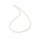  Necklace white CORAL natural balls 4mm