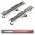Balneo Duplex Next Inox linear drain 80 cm