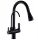 Black standing kitchen faucet from Rozin