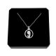  SILVER NECKLACE 925 MEDALLION OUR LADY OF FATIMA