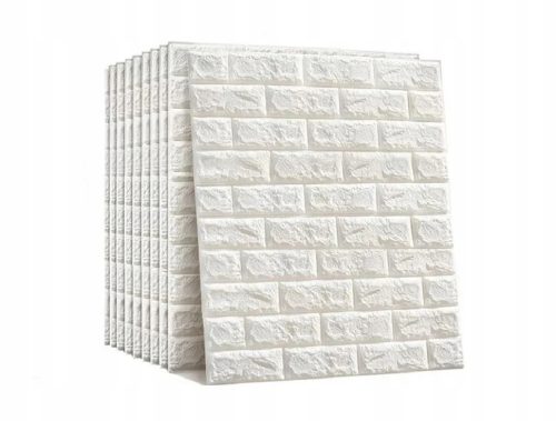 10 x 3D Brick Wallpaper Soft Self-Adhesive Foam