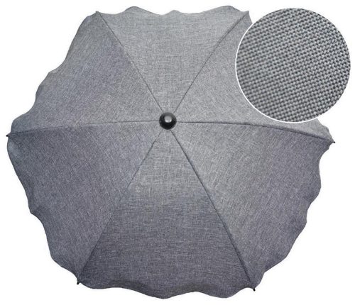  Umbrella for a stroller UMBRELLA FOR EVERY STROLLER - LINEN FABRIC, MELANGE 67 cm, multi-colored