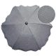  Umbrella for a stroller UMBRELLA FOR EVERY STROLLER - LINEN FABRIC, MELANGE 67 cm, multi-colored