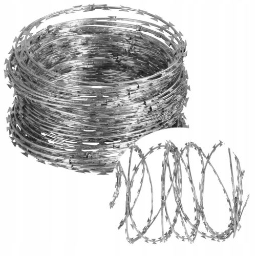 Galvanized barbed wire MFH 50 mx 30 mm