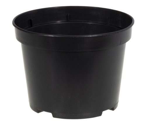  Flowerpot Edoniczki.pl 10 cm x 10 x 7.4 cm diameter 10 cm plastic black