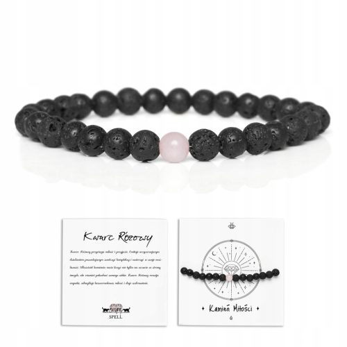  Bracelet stone ROSE QUARTZ love amulet