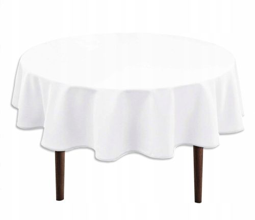 Tablecloth Stain-resistant Tablecloth 120 cm x 120 cm Circle