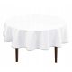 Tablecloth Stain-resistant Tablecloth 120 cm x 120 cm Circle