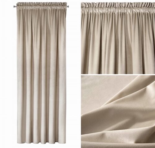Ready-made curtains Semi-blackout tape curtain 135 cm x 270 cm
