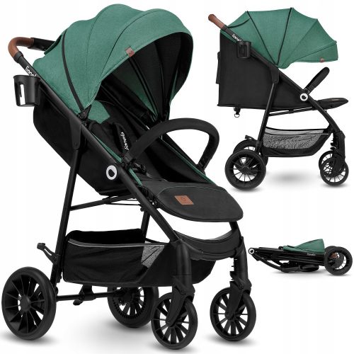  Lionelo Zoey Green Forest lightweight stroller