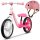  Lionelo Alex balance bike 12" white, pink + children's helmet for a scooter bike, size S 50-56 cm from 2 years Lionelo helmet