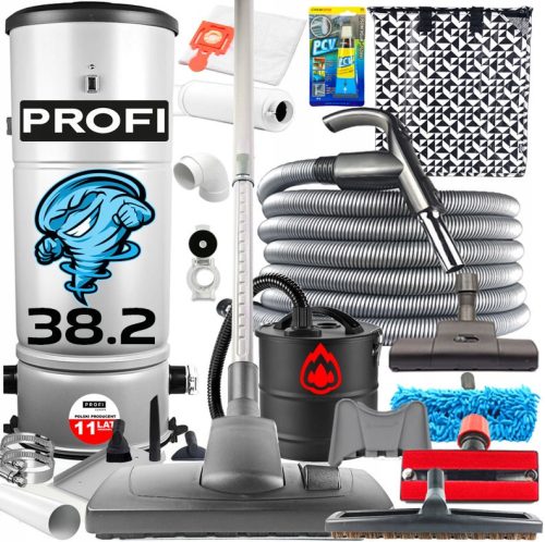 Professional central vacuum cleaner PROFI CENTRAL VACUUM CLEANER 38.2