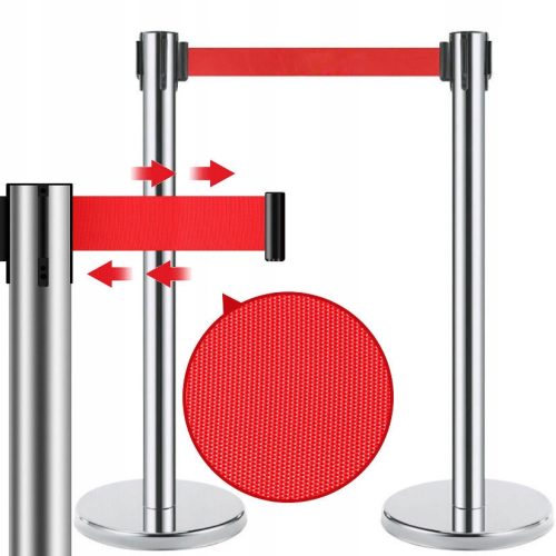 Screw-on metal safety barrier Mozos 200 x 90 cm