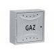 Lamsan G63 Gasschrank, grau, 60x60x25 cm