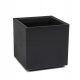  Flowerpot Lamela 39 cm x 39 x 39.4 cm diameter 39 cm plastic black