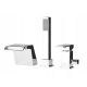 EPOS series black bath and shower faucet