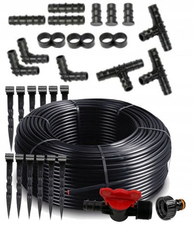  Drip line 25 m + 20 pins / 37 accessories