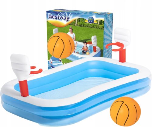  Bestway rectangular inflatable pool 251 x 168 cm