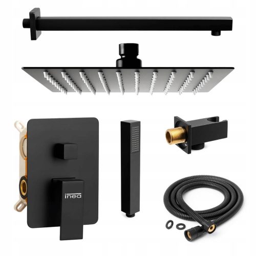 INEA BLACK concealed shower set