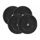  PLATINUM FITNESS WEIGHT SET 10KG BITUMEN WEIGHT 29MM BITUMEN