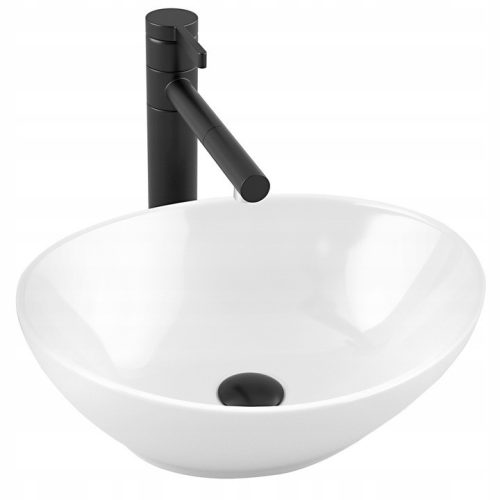 Calani FIESTA oval countertop washbasin