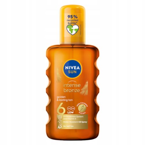  Nivea Sun Carotene Tanning Oil Spray SPF6 200 ml