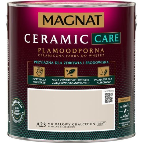 Ceramic wall paint Magnat 2.5 l A23 Subtle Chalcedony matt