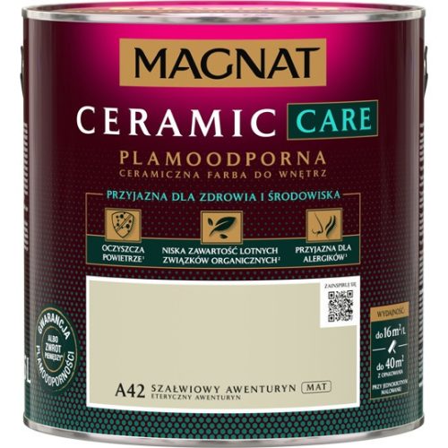 Ceramic wall paint Magnat 2.5 l Ethereal Aventuryn A42 matt