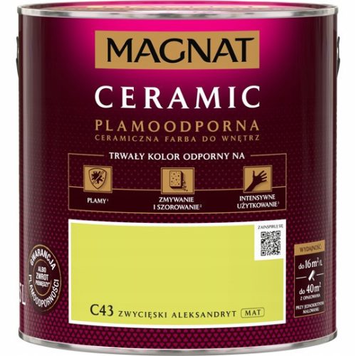 Magnat Keramik-Wandfarbe 2.5 l C43 Victorious Alexandrite matt