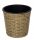  OTE flowerpot 26 cm x 19 x 24 cm, natural plastic