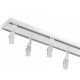  Curtain rod ceiling rail profile ALU SLIM 340 cm