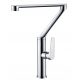 Moderno ROTA standing kitchen faucet, silver