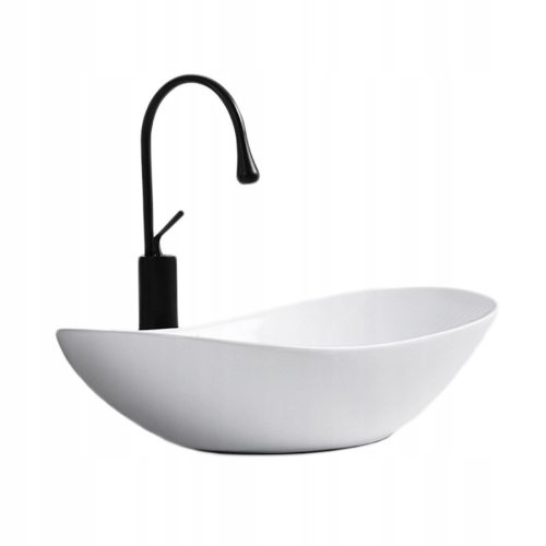 Oval countertop washbasin UNI Zuzan